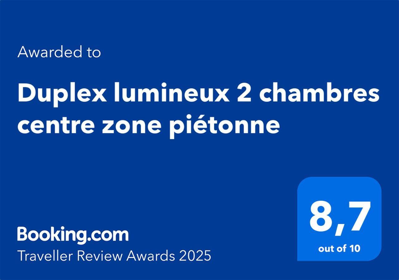 Duplex Lumineux 2 Chambres Centre Zone Pietonne Valence  Zewnętrze zdjęcie
